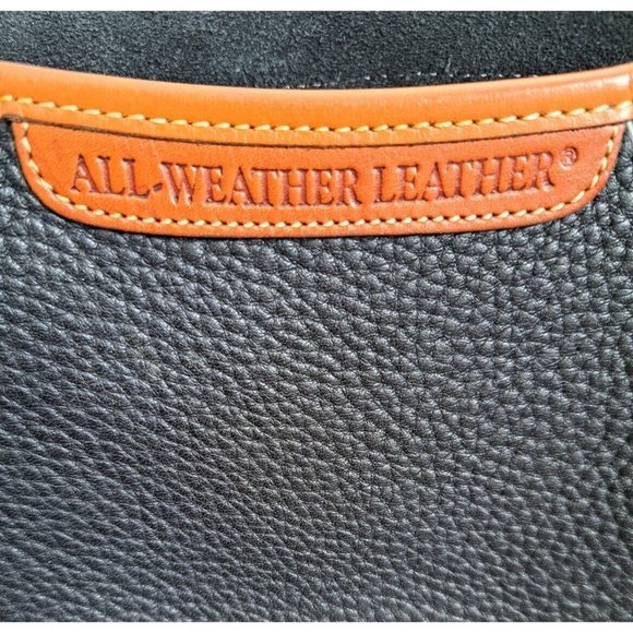 Dooney & Bourke Black and Brown Shoulder Bag - Picture 8 of 15